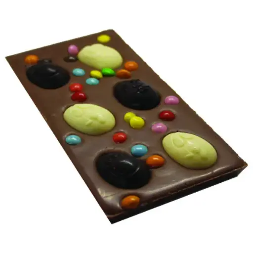 Tablette de Pâques chocolat au lait